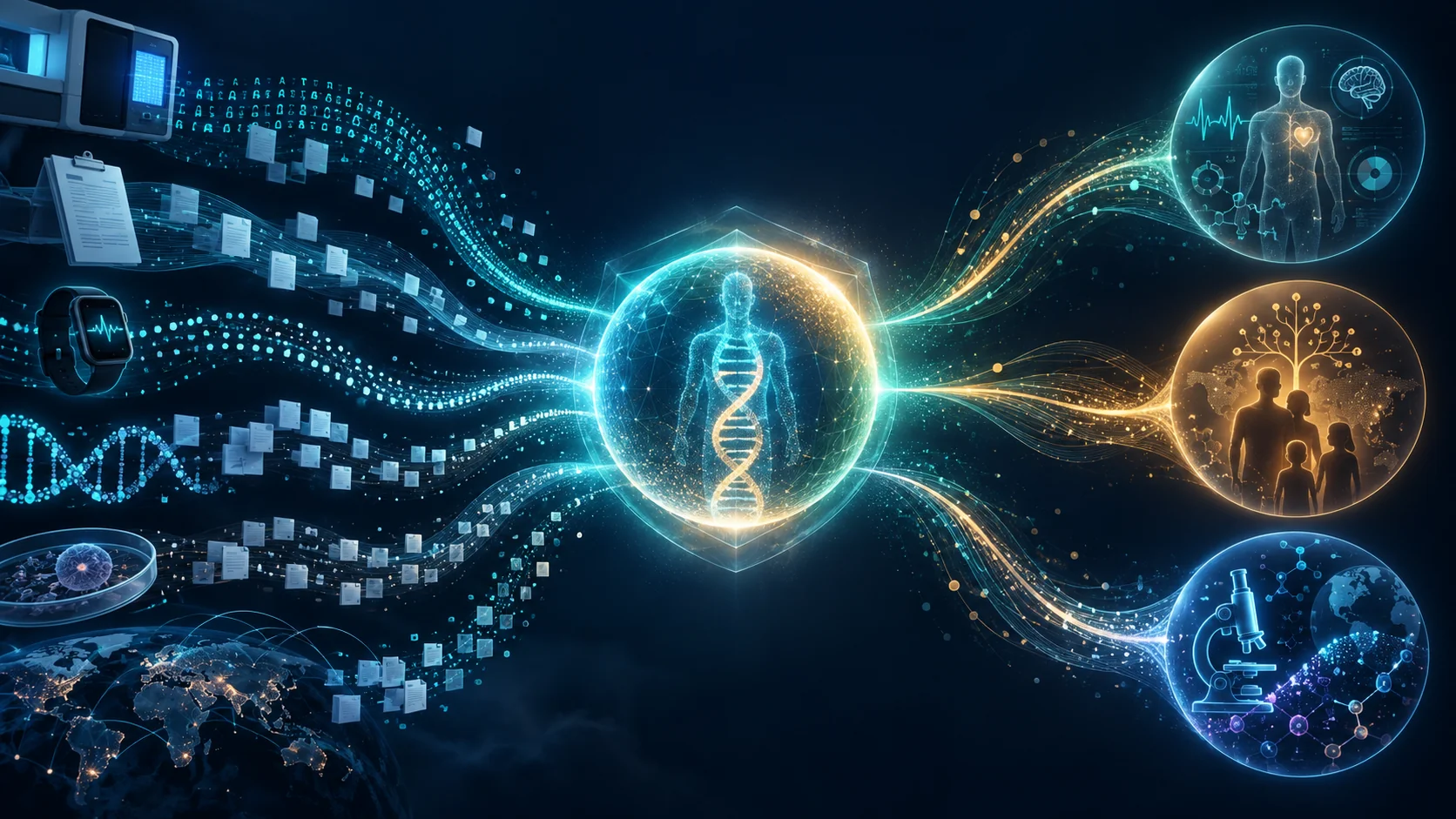 One genome, many useful paths